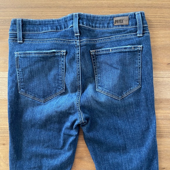 PAIGE Size 29 mid-rise skinny leg - Picture 2 of 4